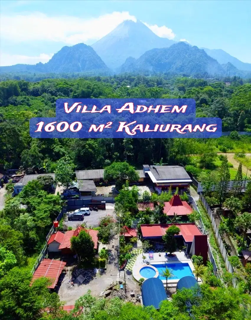 Villa Kaliurang Full Furnished Kolam Renang Pribadi