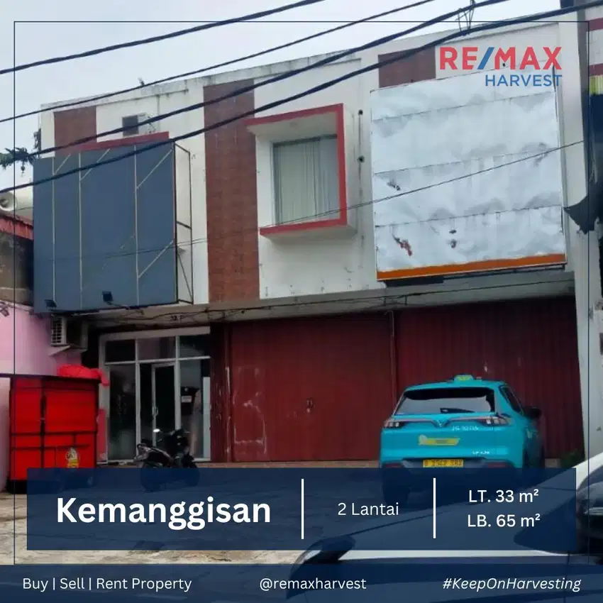 Disewakan Murah Ruko 2 Lantai Lokasi Strategis Kemanggisan Jakbar