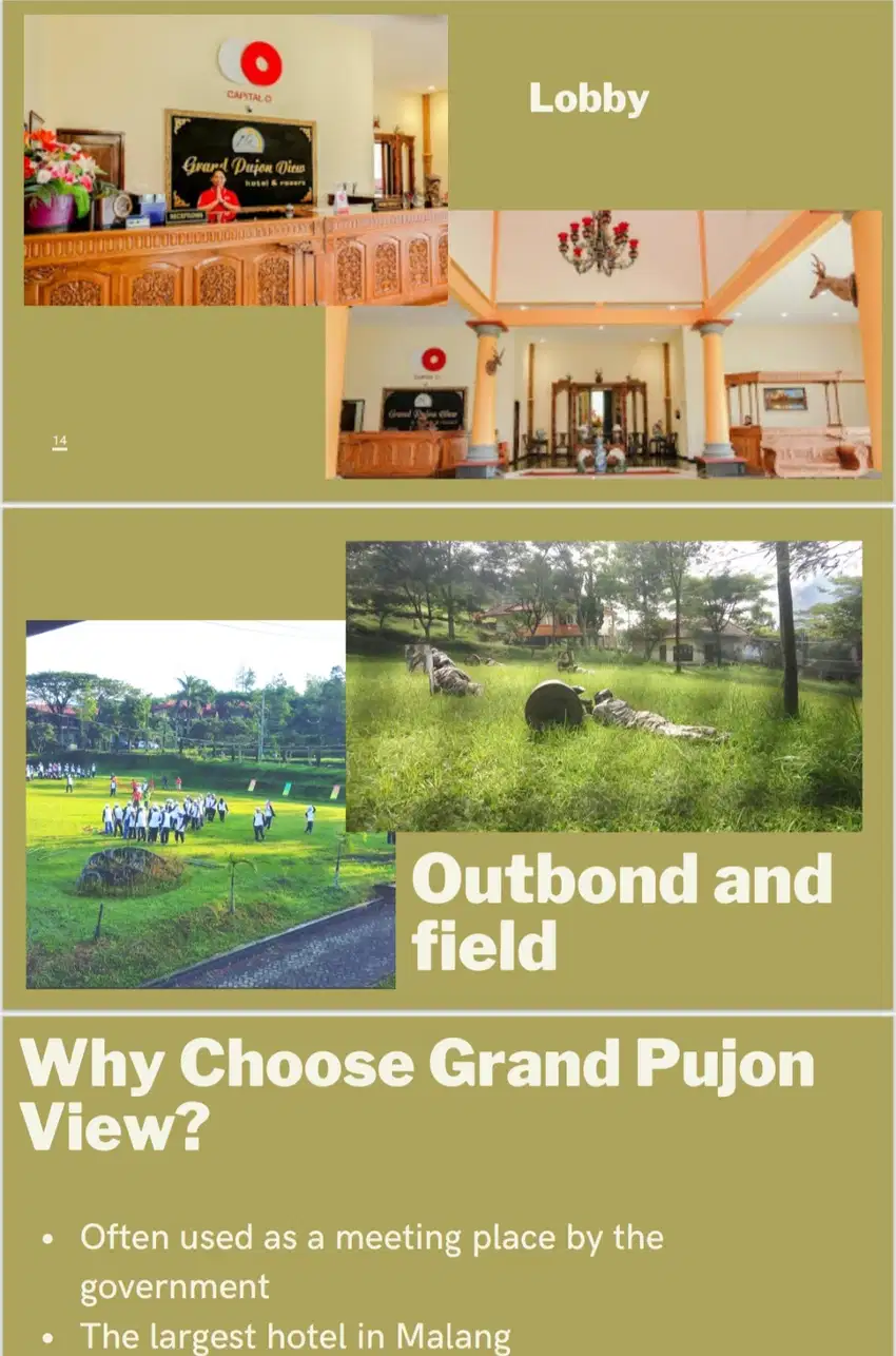 Dijual / Disewakan Hotel 'Grand Pujon' Batu, Malang‼️