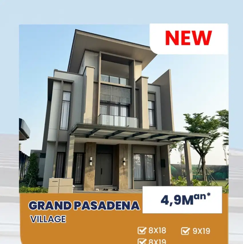 GRAND PASADENA VILLAGE 4KT Di Gading Serpong