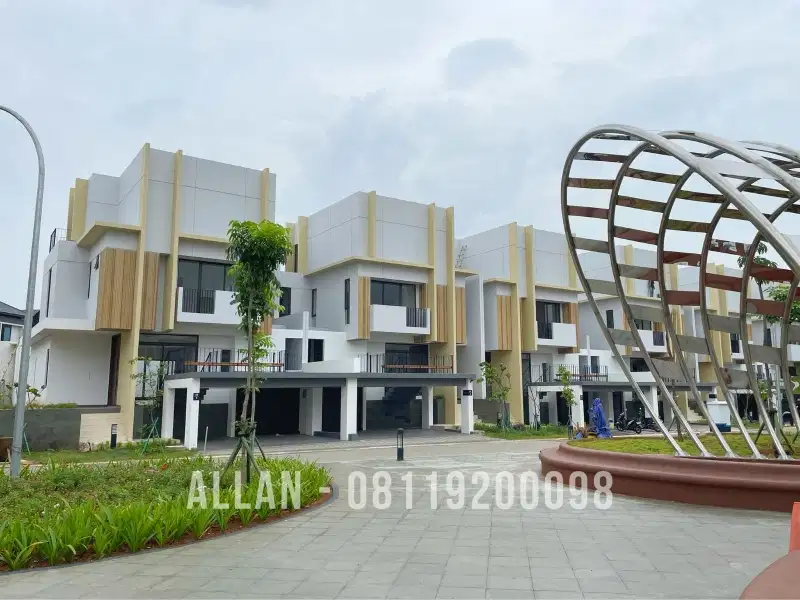 Dijual rumah Tanah luas cluster Blizfield Zora BSD Serpong