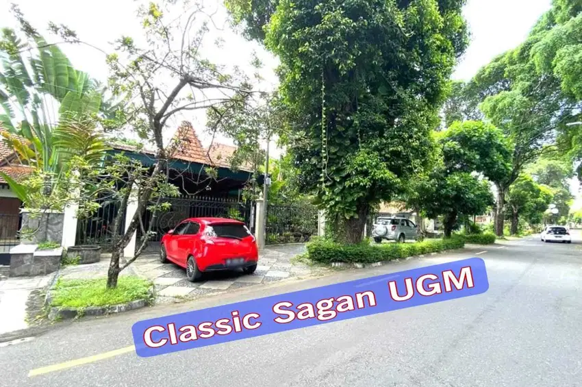 Dijual Rumah Klasik di Kawasan Premium Sagan dekat Kotabaru