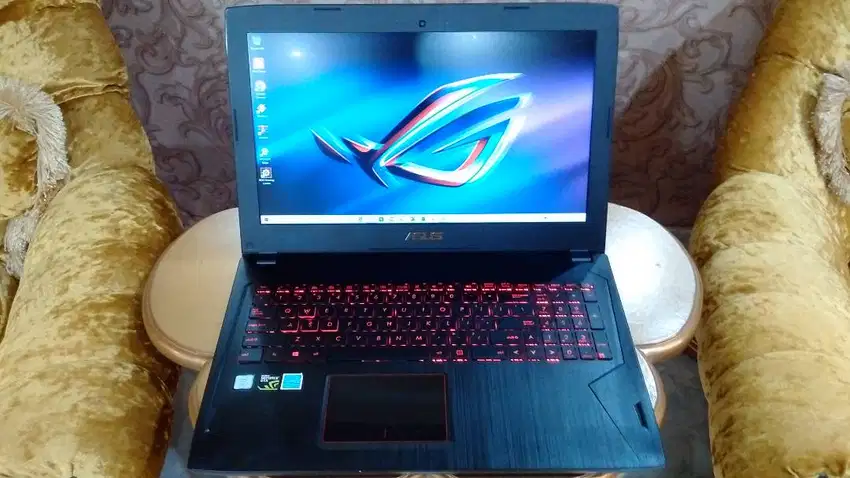 Laptop ASUS ROG Gaming Ram 16GB NVIDIA GTX1060 i7 7700HQ SSD 256GB+1TB