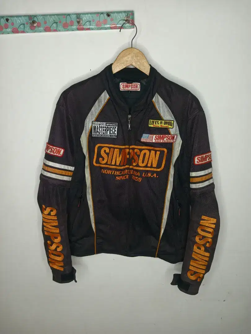 Jaket Simpson Masterpiece Size L Fullset Protector