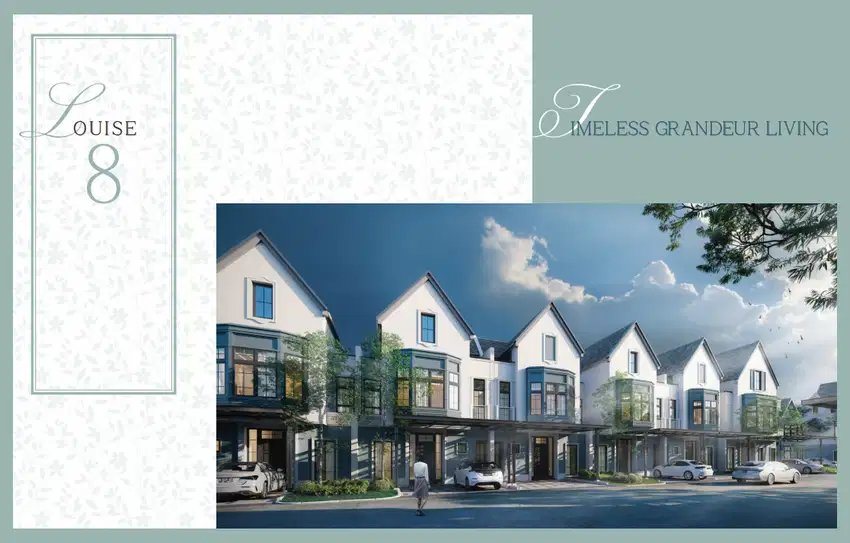 Cluster Louise Summarecon Serpong Phase 2 Tipe 8 Harga Mulai Rp3M