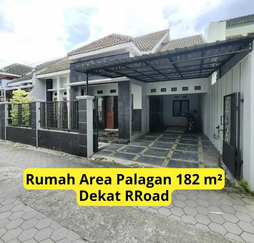 Rumah Jalan Palagan Dekat Ring Road Utara Tanah Luas
