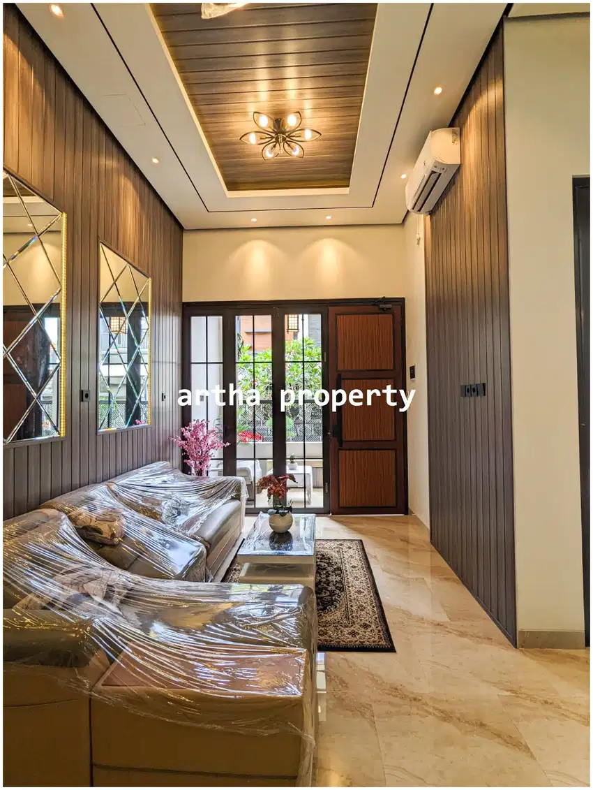 RUMAH BARU SEMI FURNISHED LUAS 239 M2 DI PONDOK CABE TANGSEL