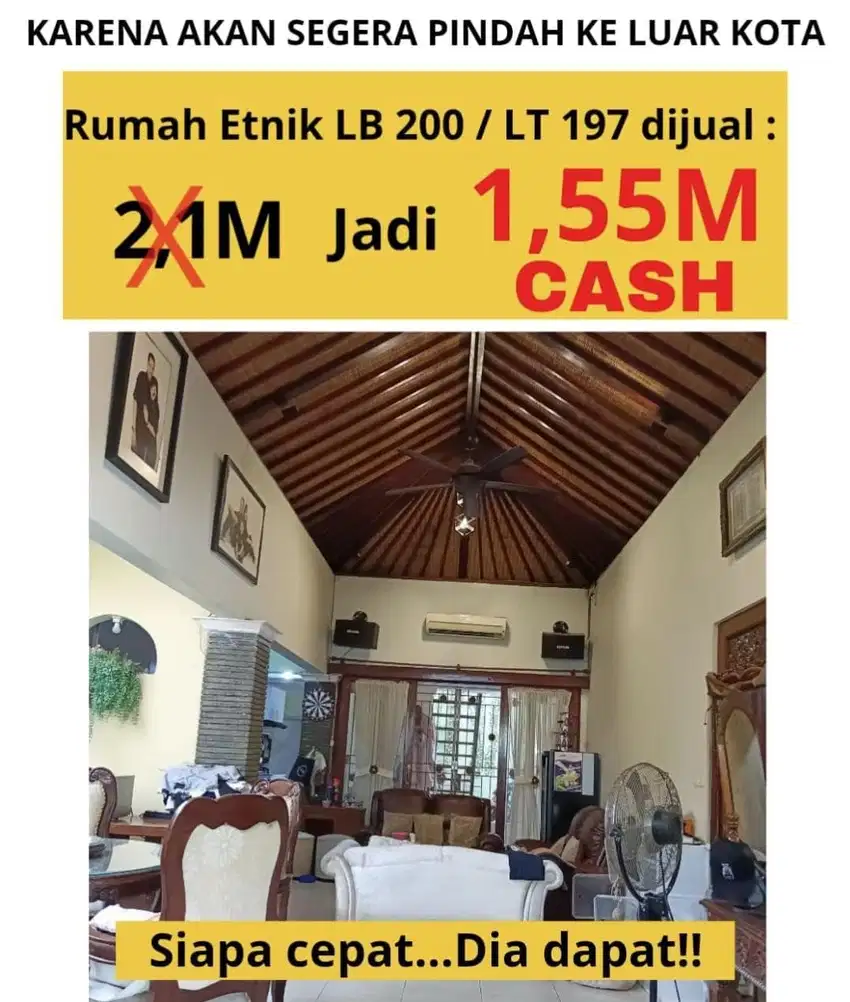 DIJUAL MURAH RUMAH DEKAT MAL KARAWACI KELAPA DUA TANGERANG