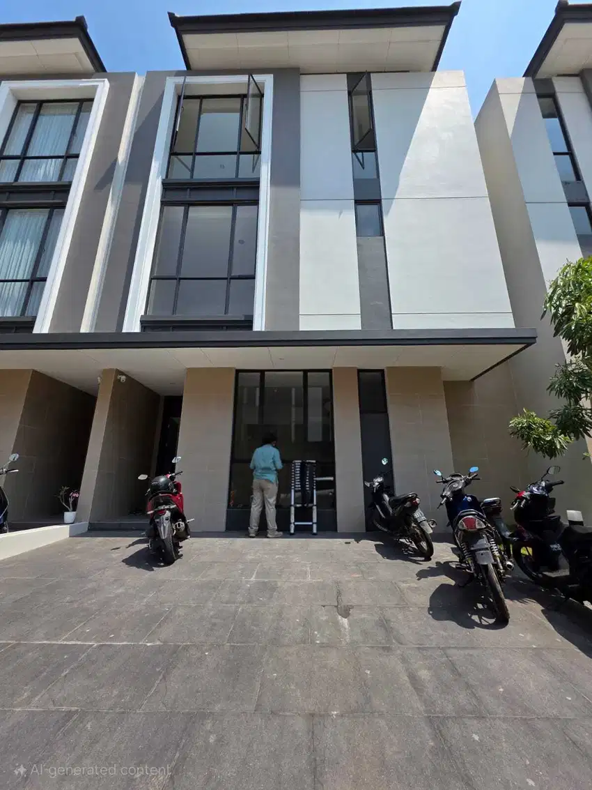 Rumah bagus modern kekinian di cluster elite ASYA Jakarta timur