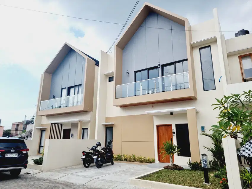 Rumah Baru 2 Lt Scandinavian Cluster Purbayan Sukoharjo