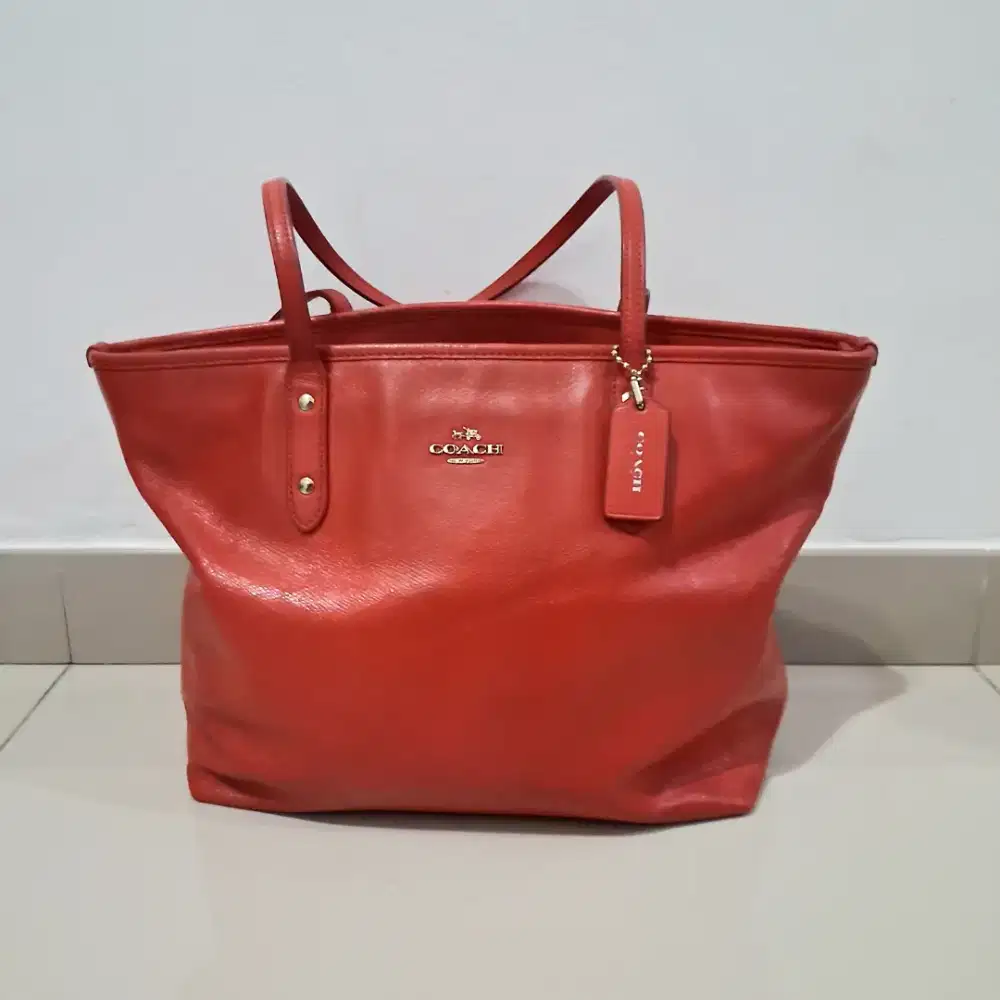 Coach tote bag second istimewa