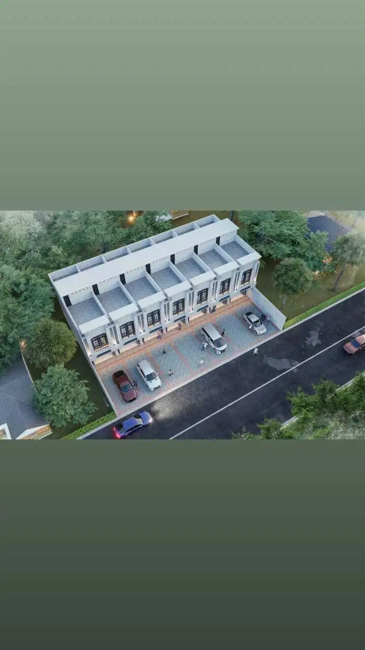 Townhouse siap huni Pasar 3 hometown daerah krakatau