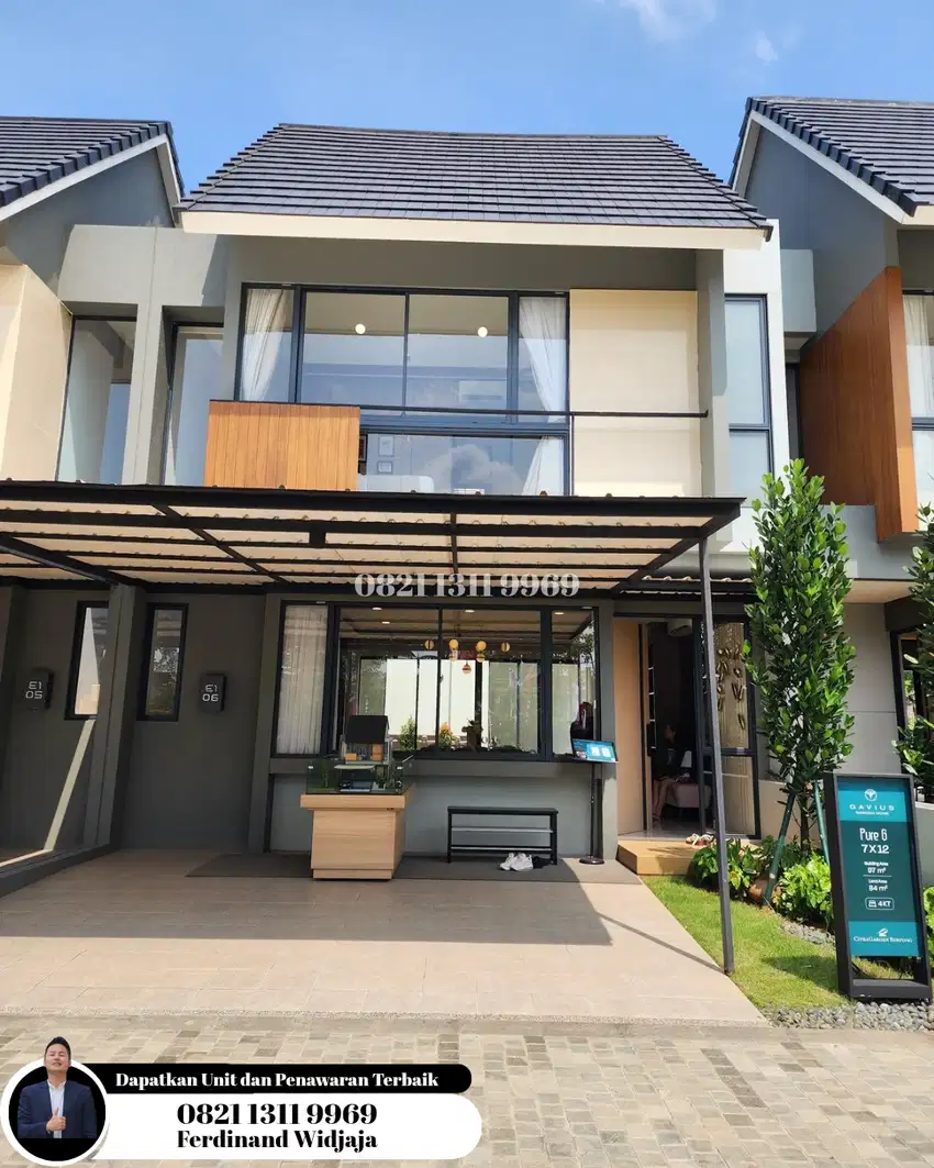 Rumah Baru Citra Garden Serpong Gavius Lacovia Dekat AEON BSD