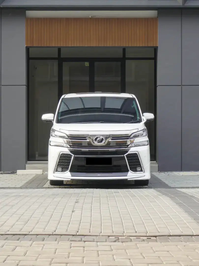 Toyota Vellfire ZG Modellista 2015