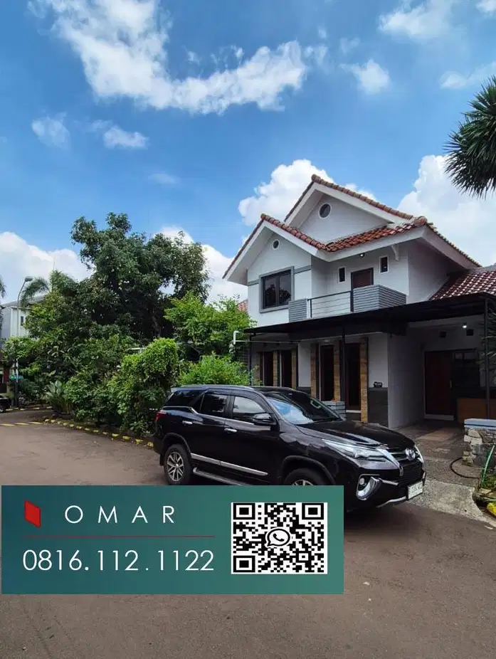 super hot sale jual cepat  rumah hook di puri bintaro jaya sektor 9