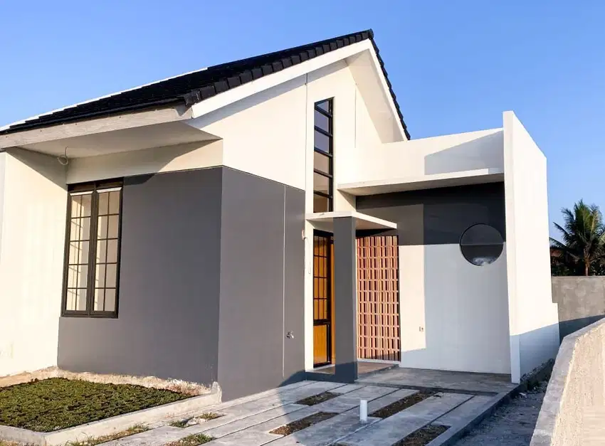 RUMAH 1 LANTAI DESAIN MODERN DEKAT JALAN UTAMA DI CITANAM KAB.BANDUNG