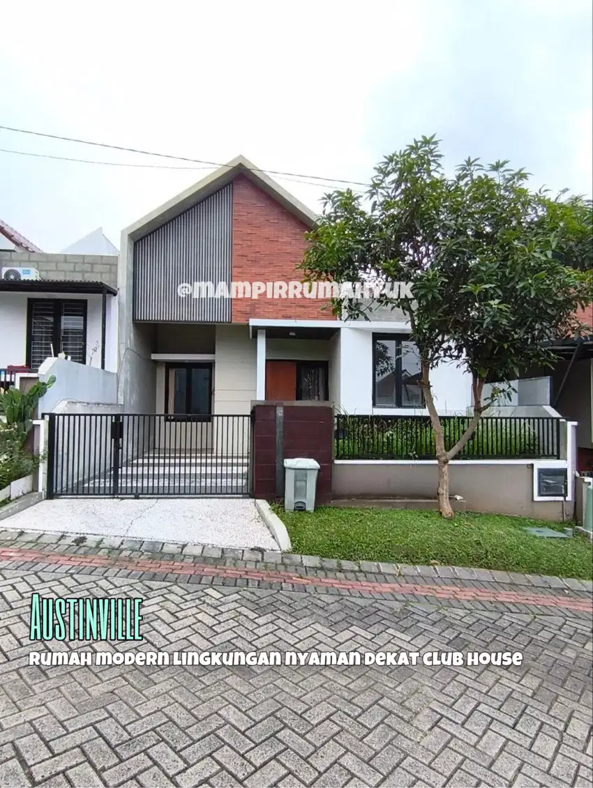Rumah Baru Bagus lingkungan nyaman di Austinville Dieng Malang