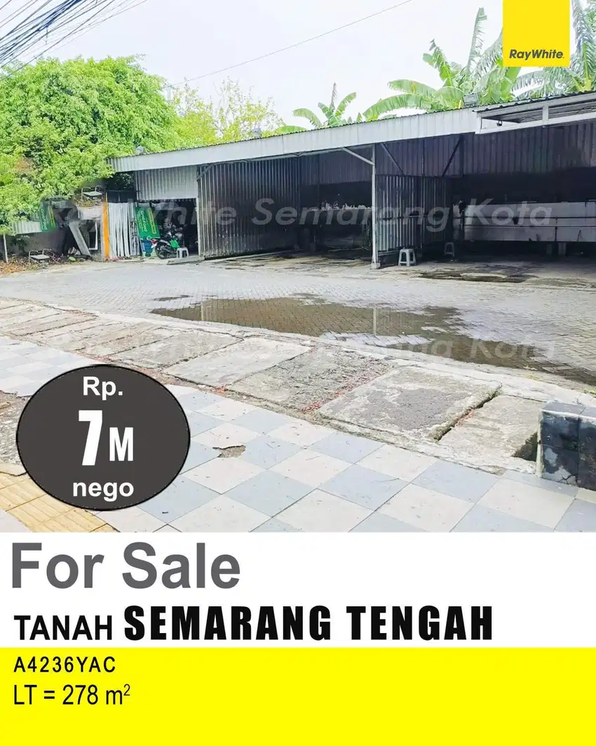 DIJUAL TANAH DI SEMARANG TENGAH A4236