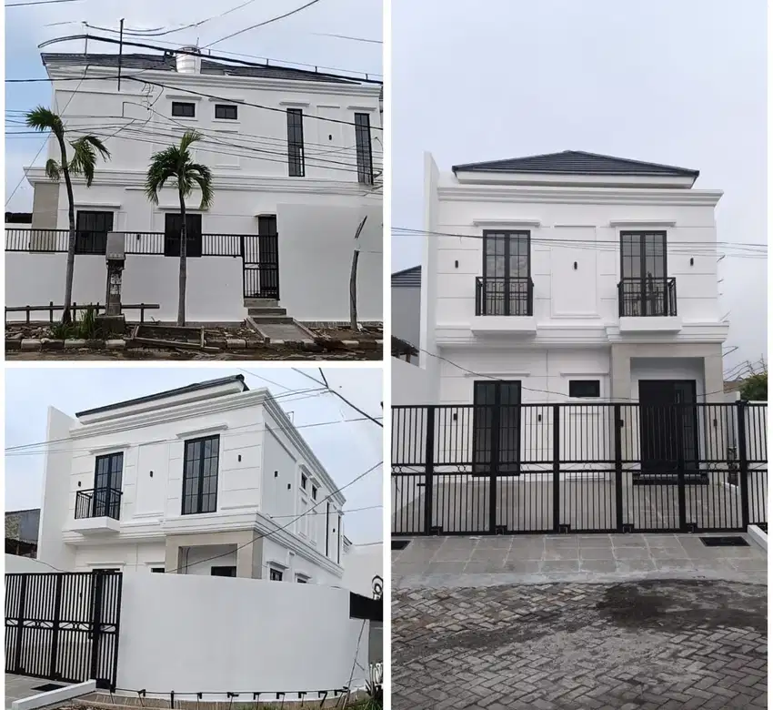 Dijual Rumah New Gress American Style Di Sutorejo Timur Surabaya