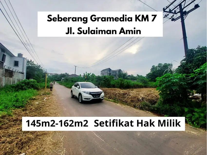 Tanah Km 7 Talang Buruk Seberang Gramedia: SHM