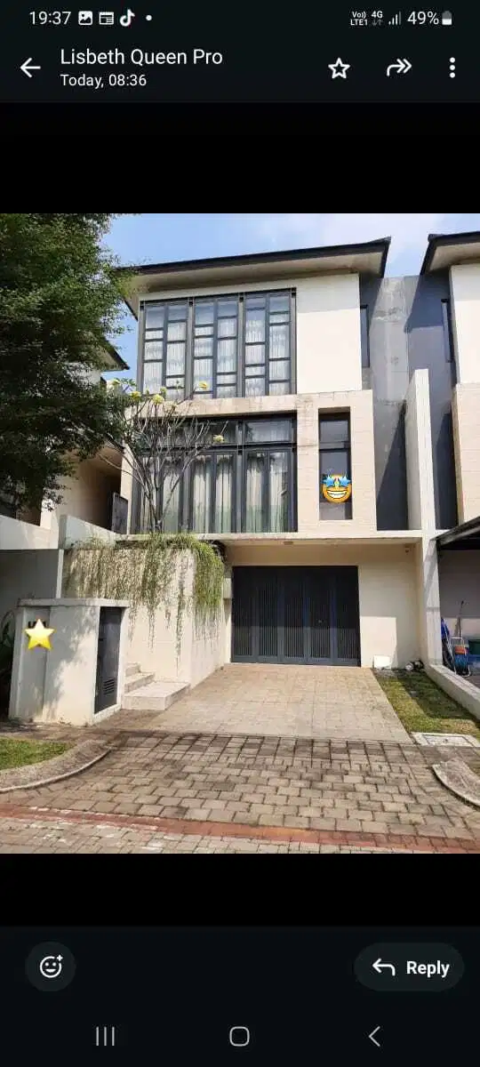 JUAL RUMAH LANCEWOOD NAVAPARK BSD