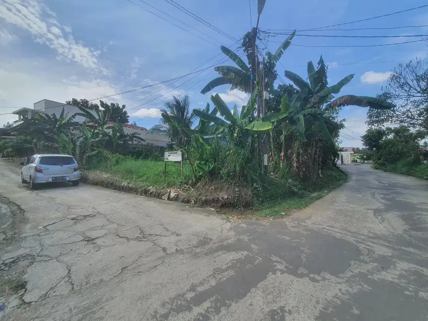 DIJUAL TANAH HOOK JALAN SUKABANGUN II PALEMBANG