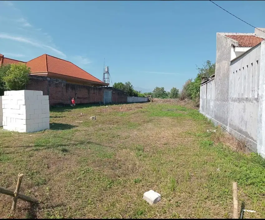 Tanah Pekarangan siap bangun atau investasi
