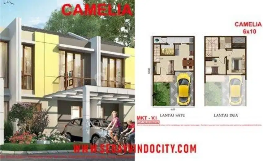 Dijual Rumah Cluster Tampa Uk 6x10 Badan di Pik2