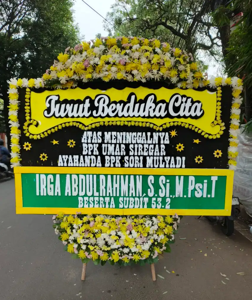 Papan bunga ucapan