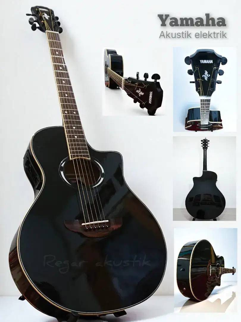 Gitar akustik elektrik yamaha apx