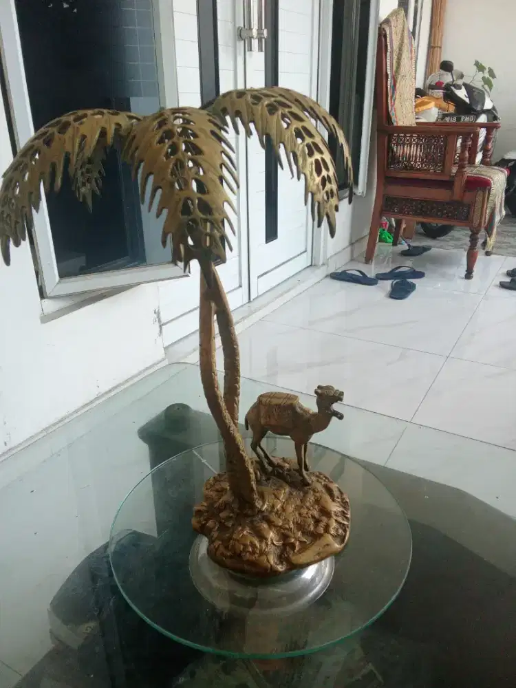 Patung onta kurma Kuningan 1.5 kg