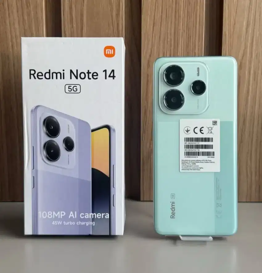 XIAOMI REDMI NOTE 14 5G 8/256 NEW GARANSI RESMI