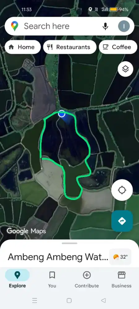 Di Jual tanah Tambak alami