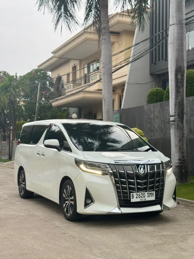 Cash Toyota Alphard G Atpm Full Ori 2018