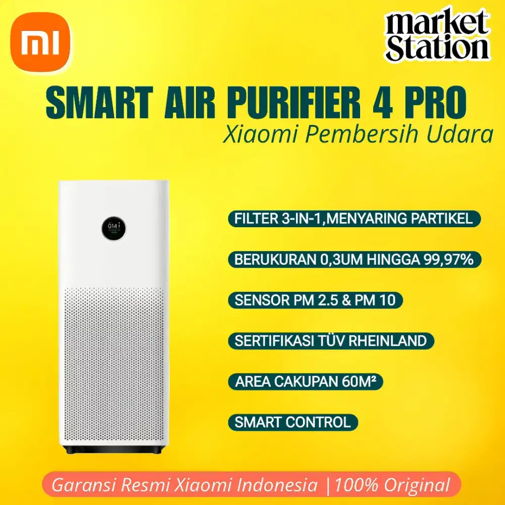 XIAOMI SMART AIR PURIFIER 4 PRO PEMBERSIH UDARA GARANSI RESMI