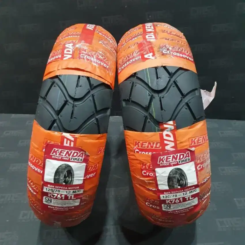 BARU - BAN MOTOR KENDA 120/70-17 K761 TL (TUBELESS)
