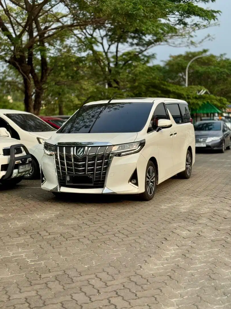 (Cash) Alphard G tss 2021 putih at termurah Dp 10jt kredit minim