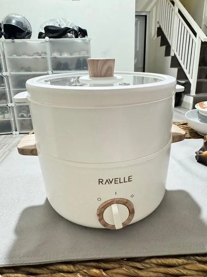 Ravelle panci listrik multicooker 1.5 liter