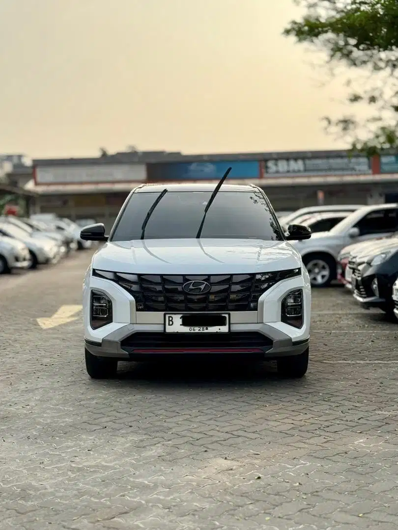 Cash Termurah Creta Prime 2tone putih 2023 km rendah dp 10jt 2tone