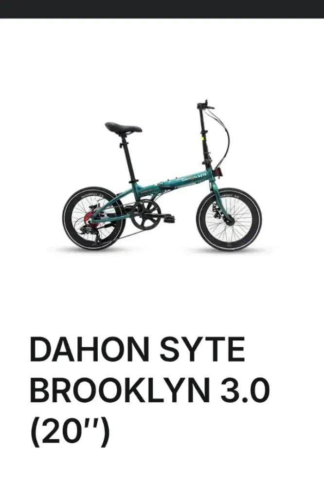DAHON SYTE FOLDING BIKE