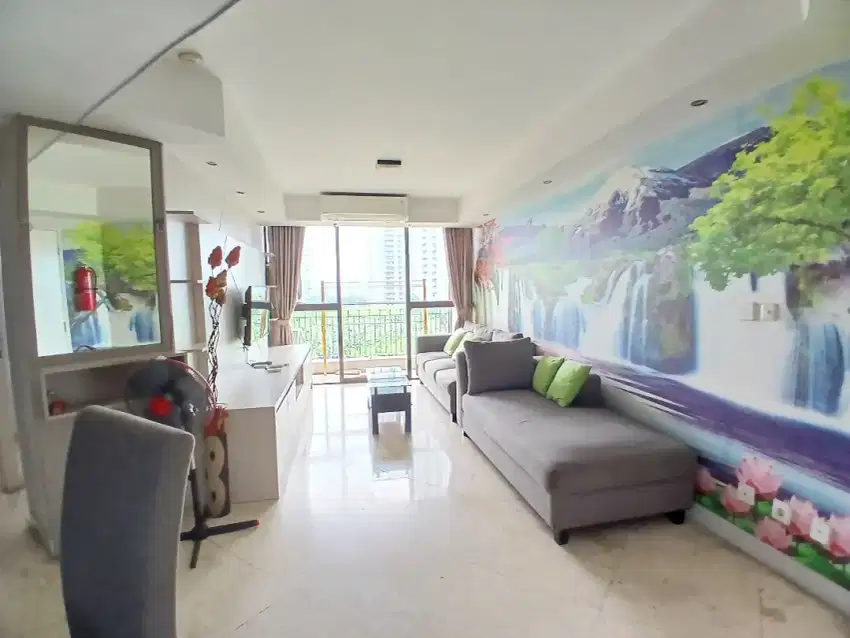 Turun Harga!! Apartemen Taman Rasuna-3BR | Fully Furnished | Best View