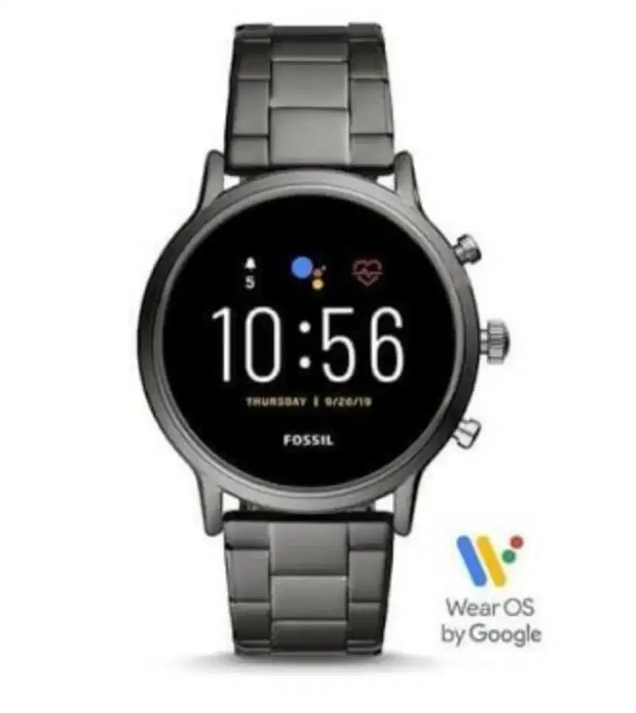 Smartwatch fossil Gen 5 carlyle HR color gunmetal