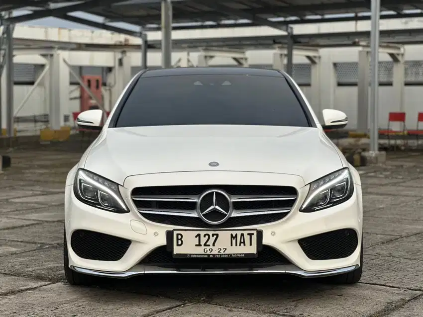 MERCEDES BENZ C300 AMG PACKAGE FACELIFT WHITE 2017