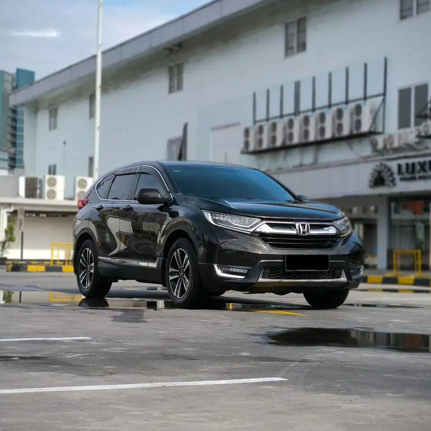 (TDP 15 JT) LOW KM 66 RB ! HONDA CRV TURBO PRESTIGE DARK OLIVE 2018 !