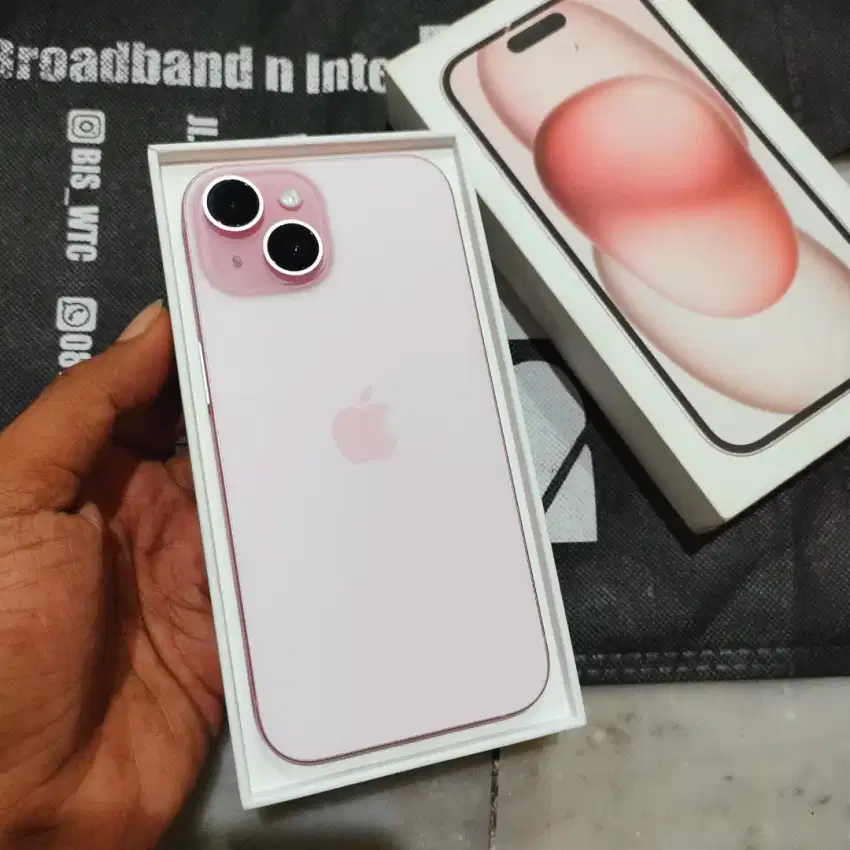 iphone 15 128 Ex ibox Lengkap