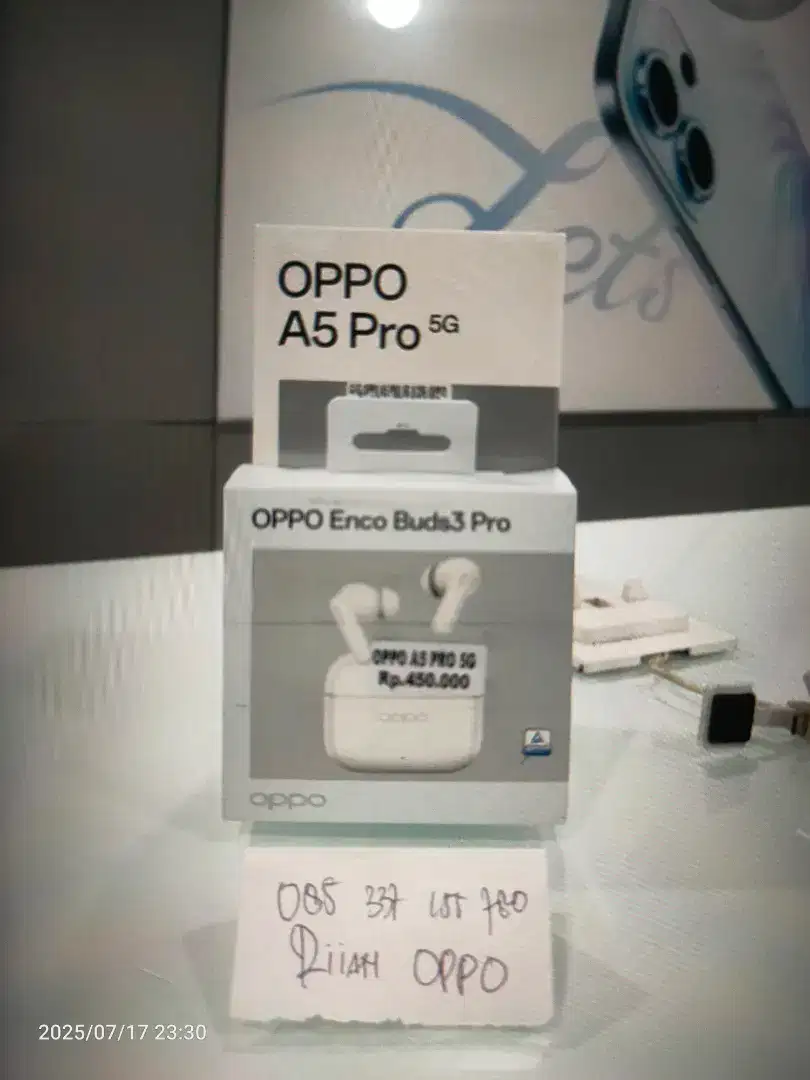 Oppo A5 pro 5G Ram 8+8/256gb ATLANTIS DAHSYAT