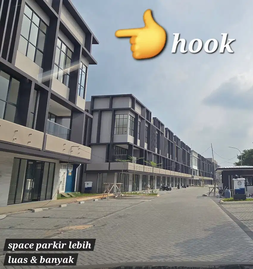 RUKO HOOK DI ENCHANTE KAWASAN BAGUS UNTUK KANTOR DAN USAHA
