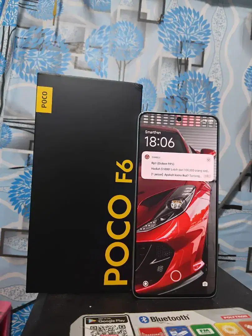 Poco f6 12 /512 gb full set mulus