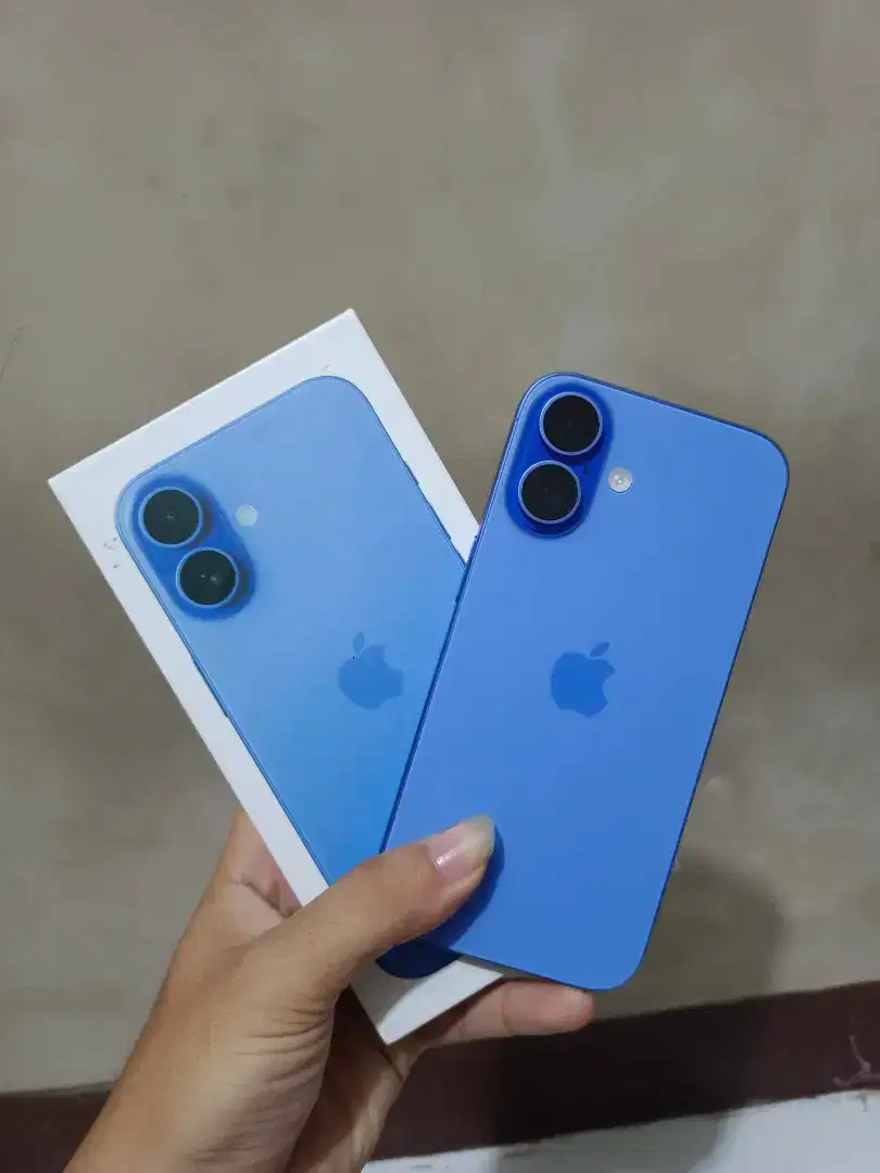 iPhone 16 128gb fullset mulus no minus