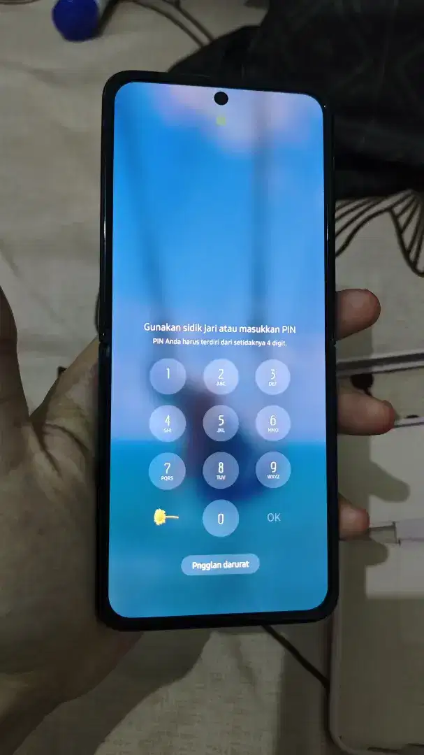 Samsung Z flip 3 resmi indonesia Sein fullset hitam